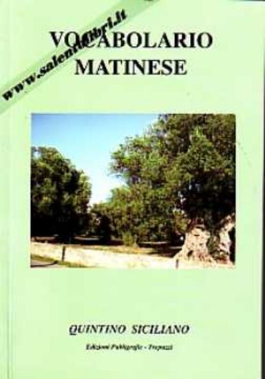 Immagine di Vocabolario Matinese